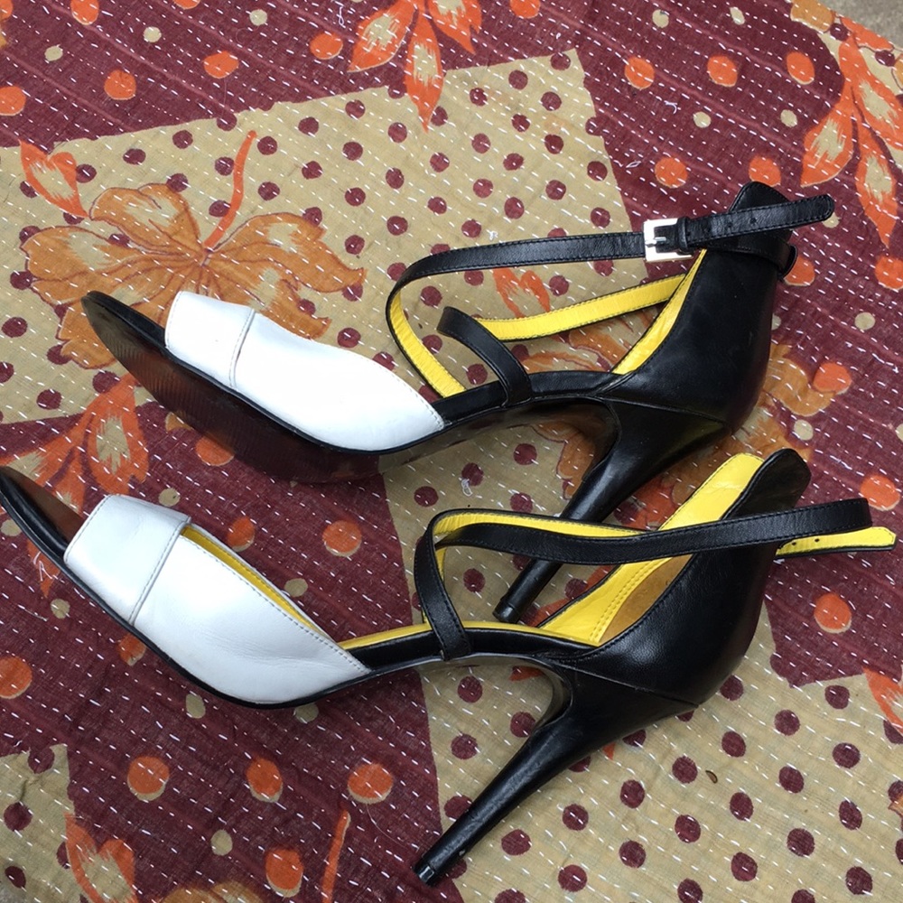 Nine West heels, with straps, size 9.5. - Picture 8 of 10